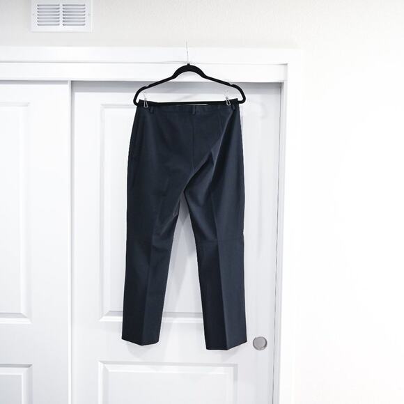 Max Mara S Design For Easy Living Lycra Jacket Pant Set in Midnight Blue - Picture 15 of 16